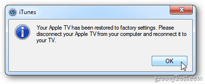 Apple TV-opdatering færdig