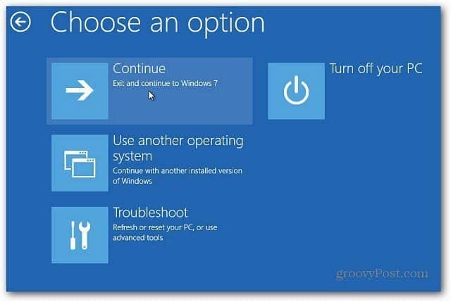 Gør Windows 8 Brug af den gamle Boot Manager