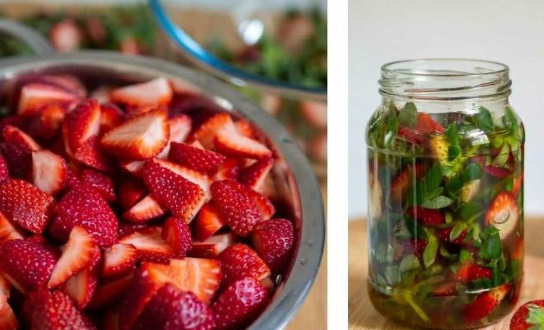 Hvordan laver man jordbæreddike? Du bør prøve den nyttige jordbæreddike!