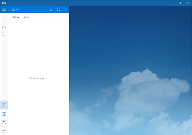 Windows 10 Mail-app