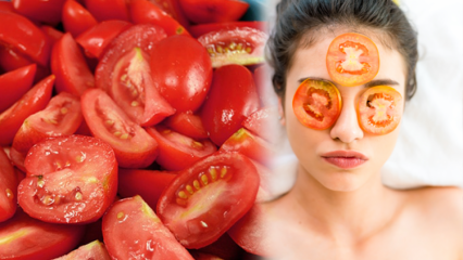 Hvad er fordelene ved tomat for huden? Hvordan er en tomatmaske lavet?