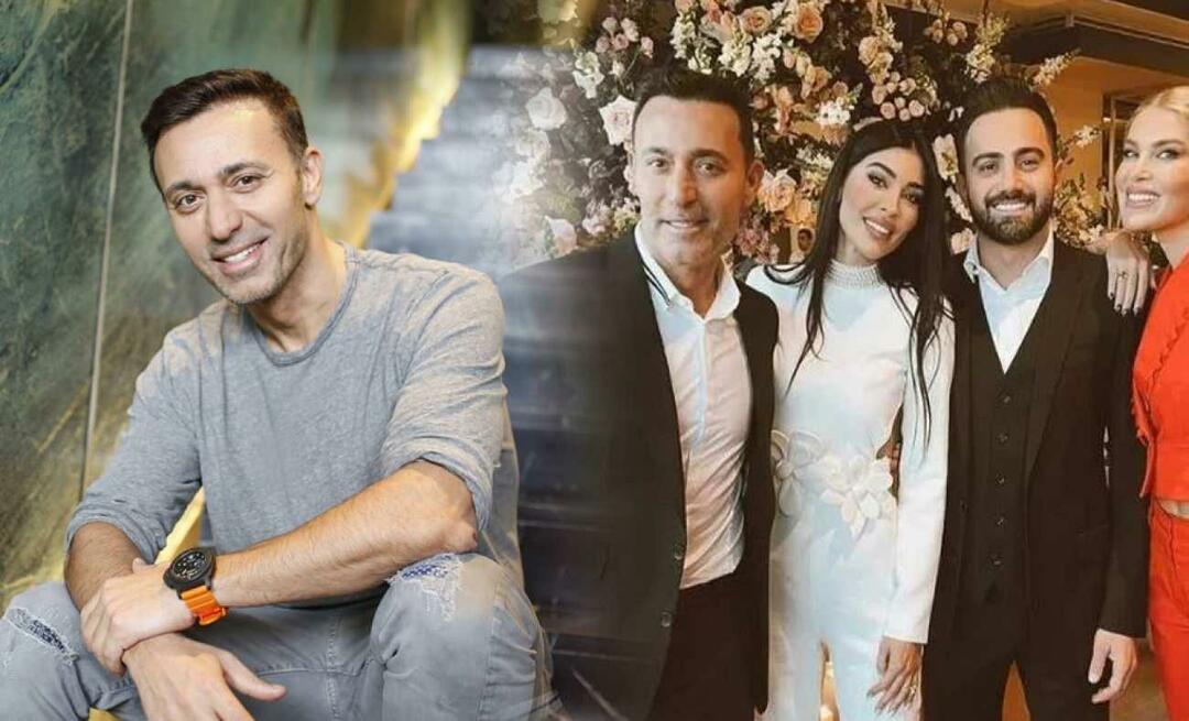 Tillykke med Mustafa Sandals dag! Overværede sin svigerindes bryllup