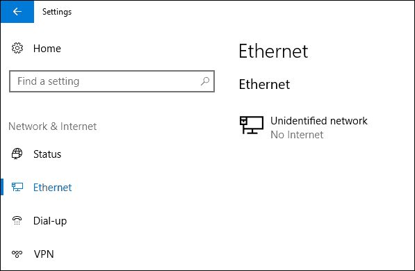 Windows 10, Ethernet, meterforbindelse, skabersopdatering, operativsystem