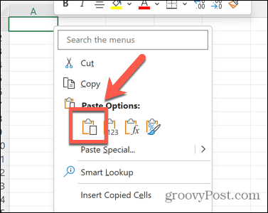 excel pasta