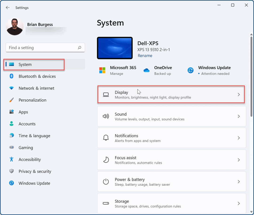 ændre opdateringshastigheden i Windows 11