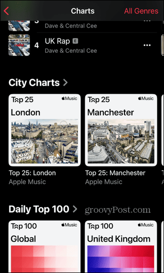 apple music hitlister lokale byer