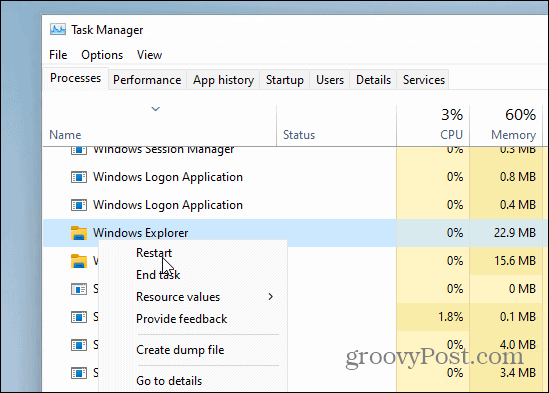 Undgå redigeringer af hurtige indstillinger på Windows 11