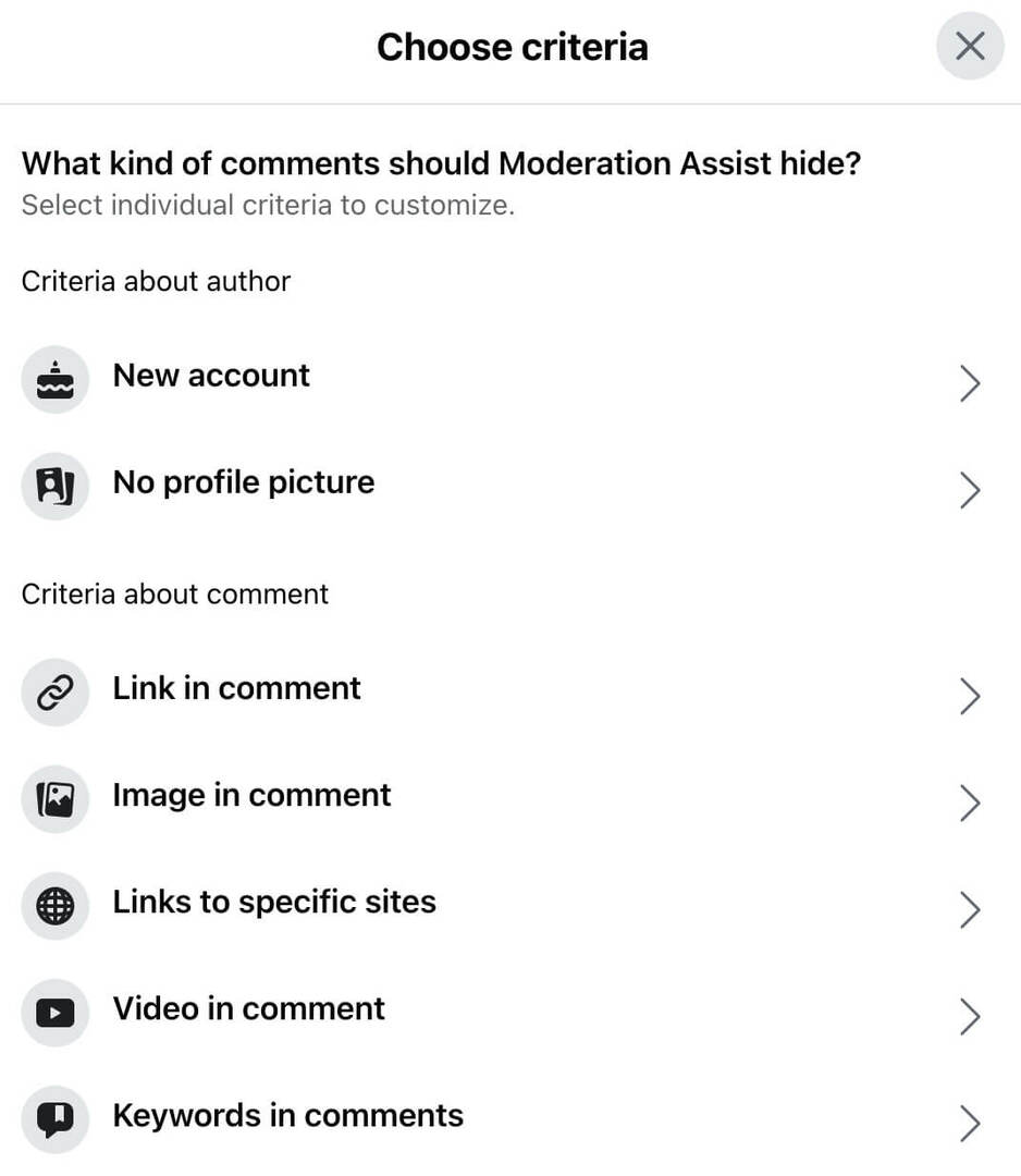 hvordan-man-modererer-facebook-side-samtaler-brug-moderation-assisterer-vælger-kriterier-trin-14
