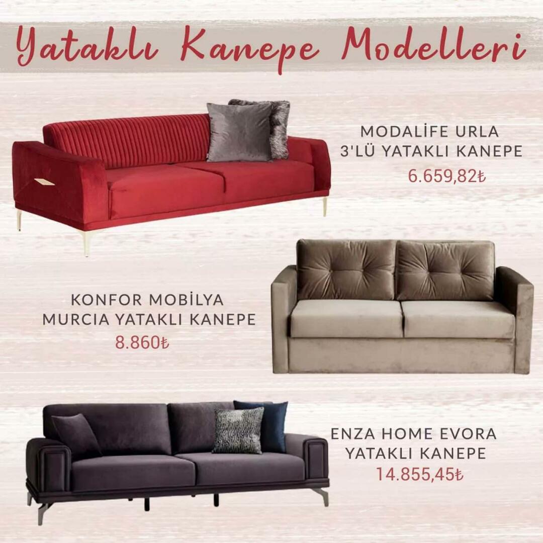 Sofa modeller 