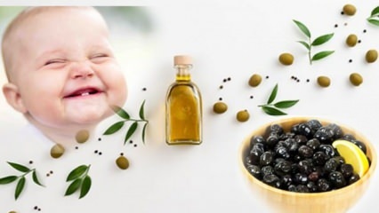 Lav oliven med lidt salt til babyer! I hvilken måned skal der gives oliven til babyer?