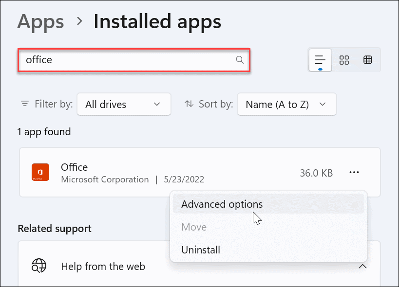 Windows 11 Outlook-søgning virker ikke