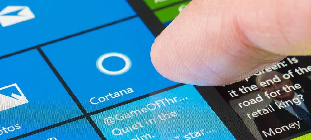 Sådan deaktiveres Cortana fuldstændigt på Windows 10