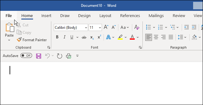 brug mla-format i Microsoft Word