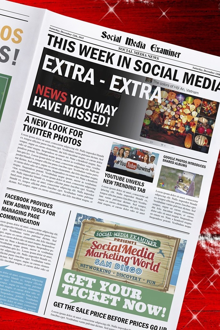 Twitter forbedrer, hvordan fotos vises: Denne uge i sociale medier: Social Media Examiner