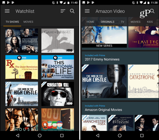 Amazon Prime Video-app er nu tilgængelig i den amerikanske Google Play Store