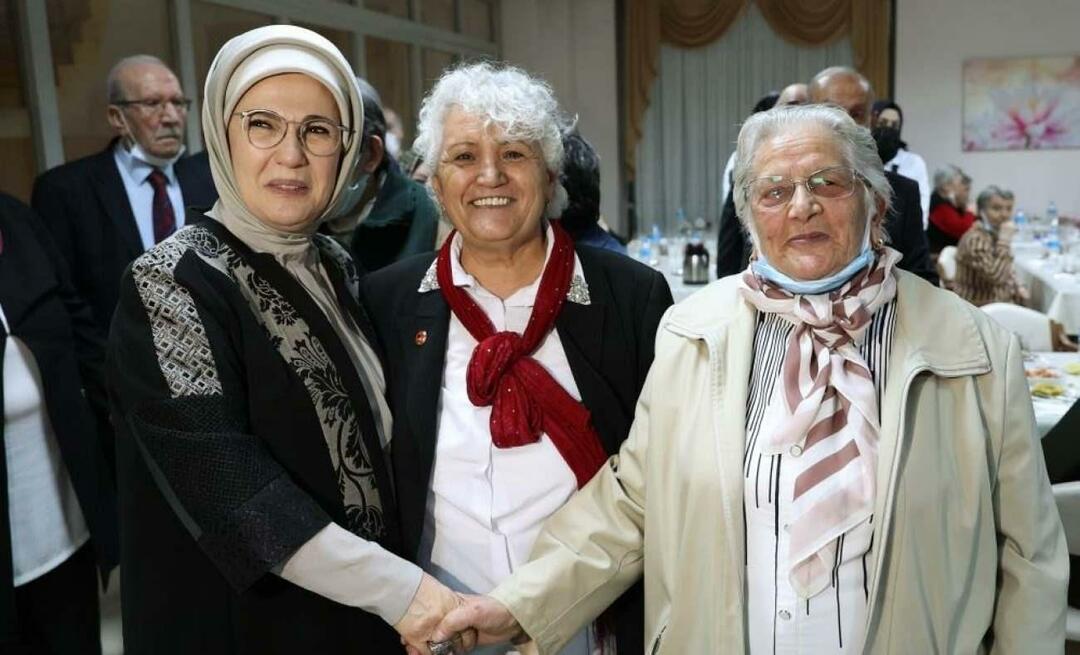 Emine Erdogan fejrede verdens ældredag!