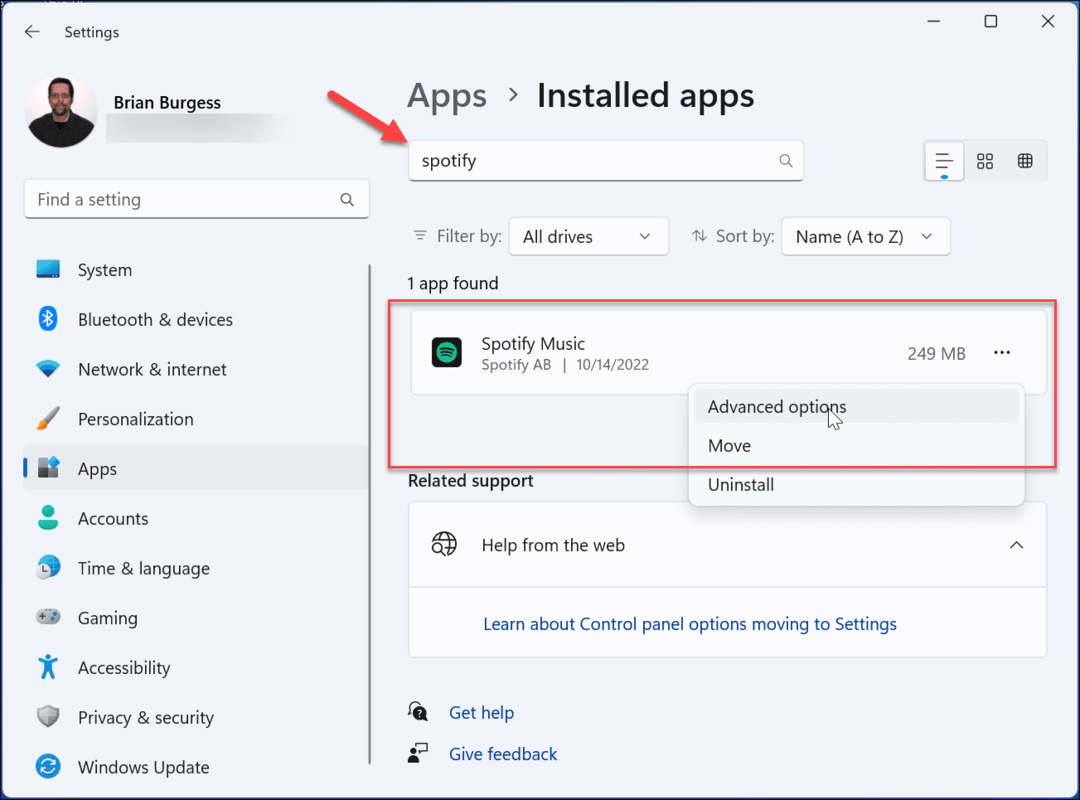 Tving til at lukke ikke-responsive apps på Windows 11