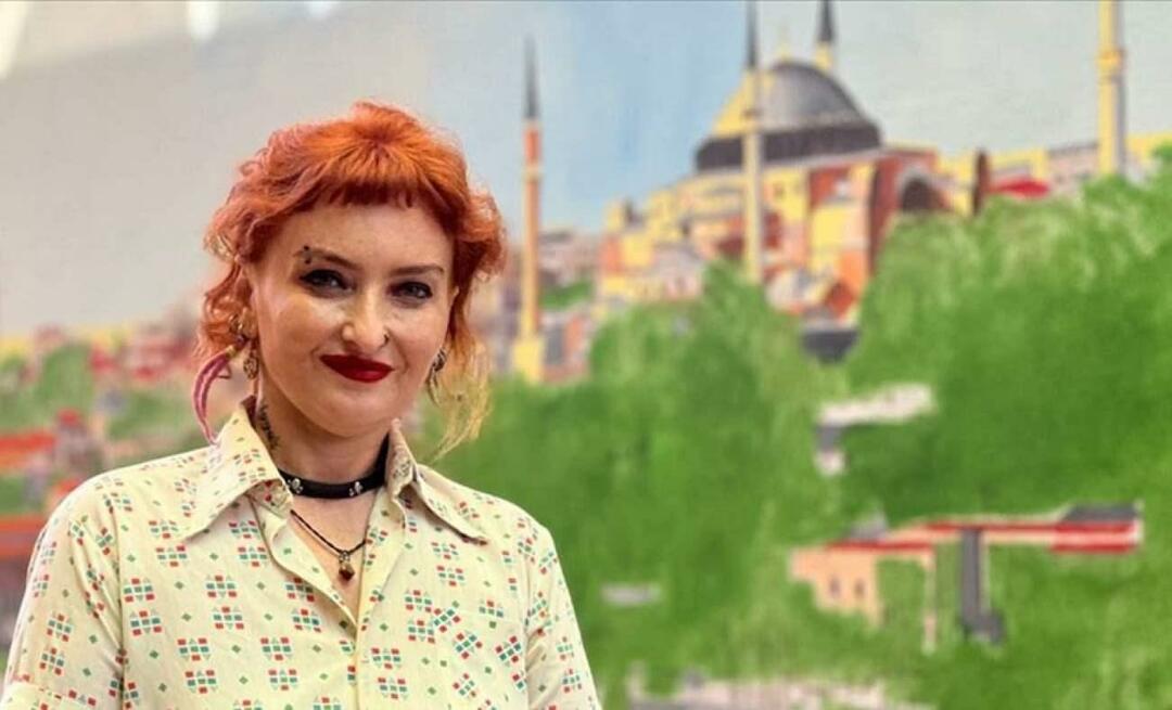 Kæmpe Istanbul-maleri på 100 dage! Beundringsværdigt træk fra Alev Özas