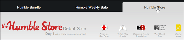 HumbleBundle lancerer daglig-butik