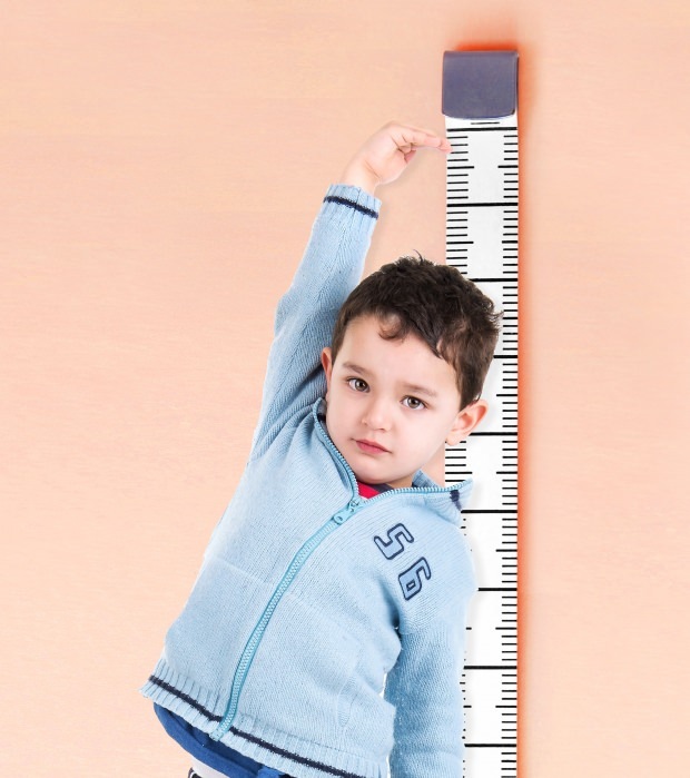 Påvirker kort længde i gener børnenes højde?