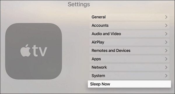 Sådan styres, når dit nye Apple TV går i dvale