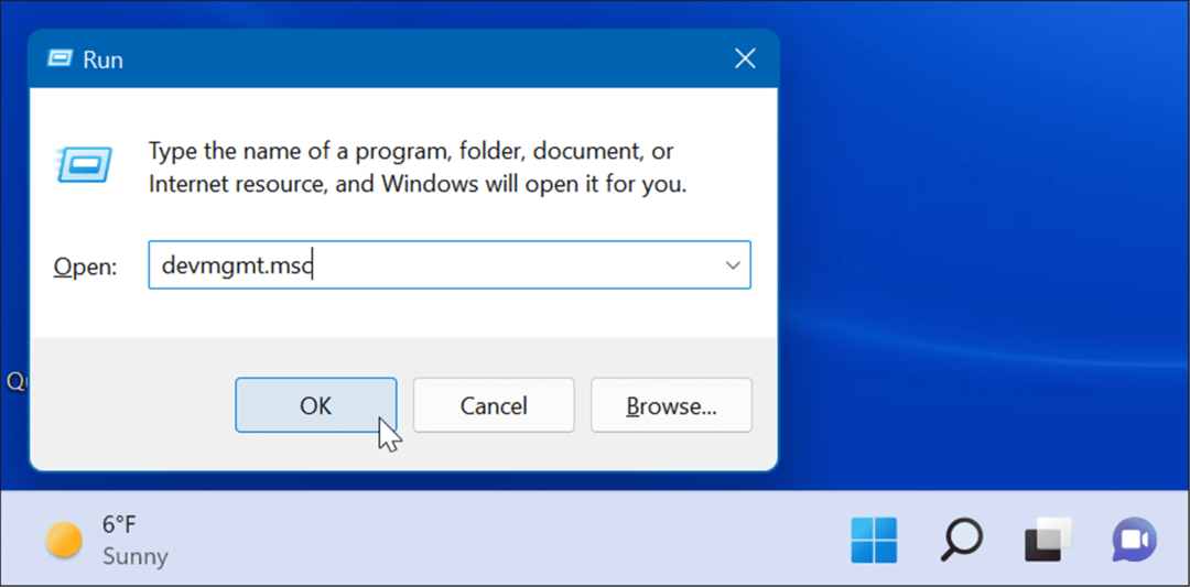devmgmt fix printerdriver er ikke tilgængelig på Windows 11