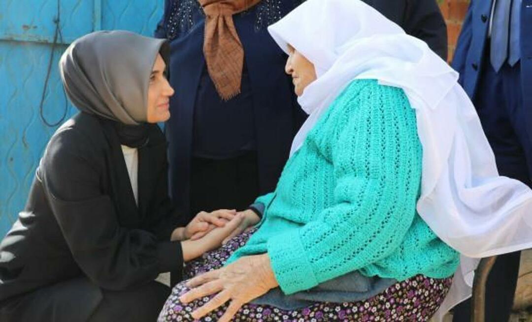 Guvernør Yiğitbaşı opfyldte den 96-årige tante Kezbans største ønske