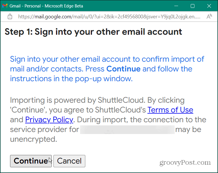 Importer Outlook-e-mail til Gmail