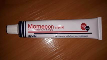 Hvad gør Momecon-fløde? Hvordan bruges Momecon creme? Momecon fløde pris