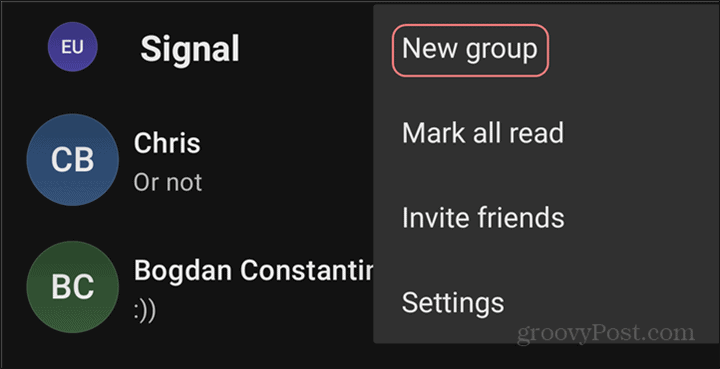 WhatsApp til Signalgrupper nyt