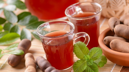 Hvad er fordelene ved tamarind? Hvad sker der, hvis du drikker almindelig tamarind-sherbet?