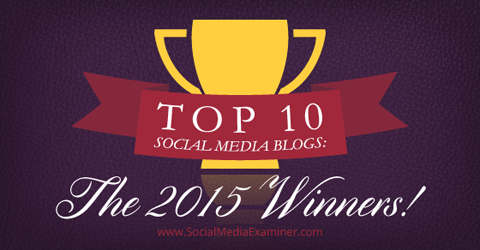 top sociale medier blogs af 2015 vindere