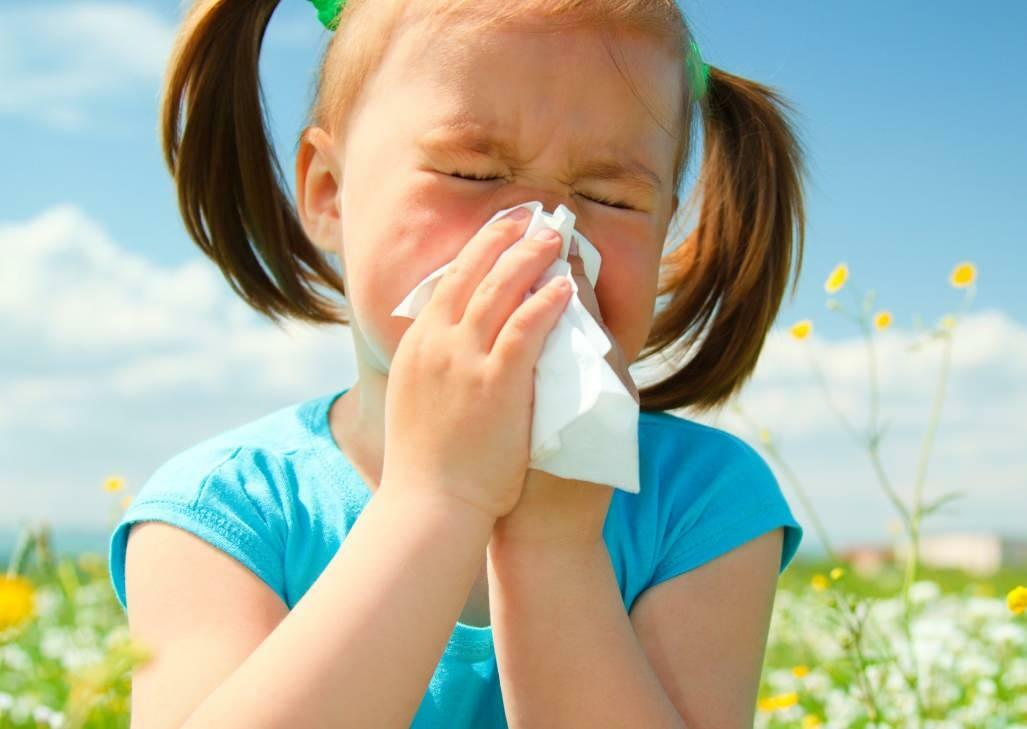 Symptomer på sæsonbestemt allergi hos børn