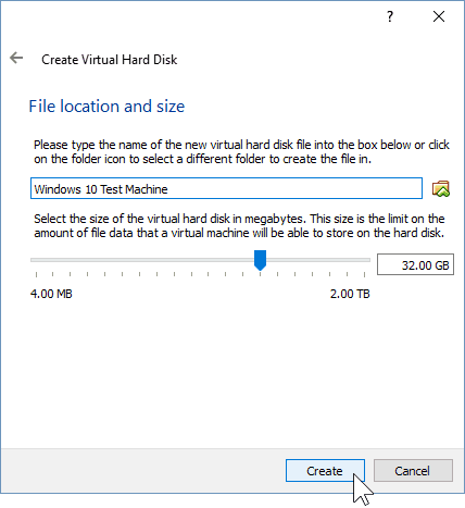 07 Bestem placering af harddisk (Windows 10-installation)