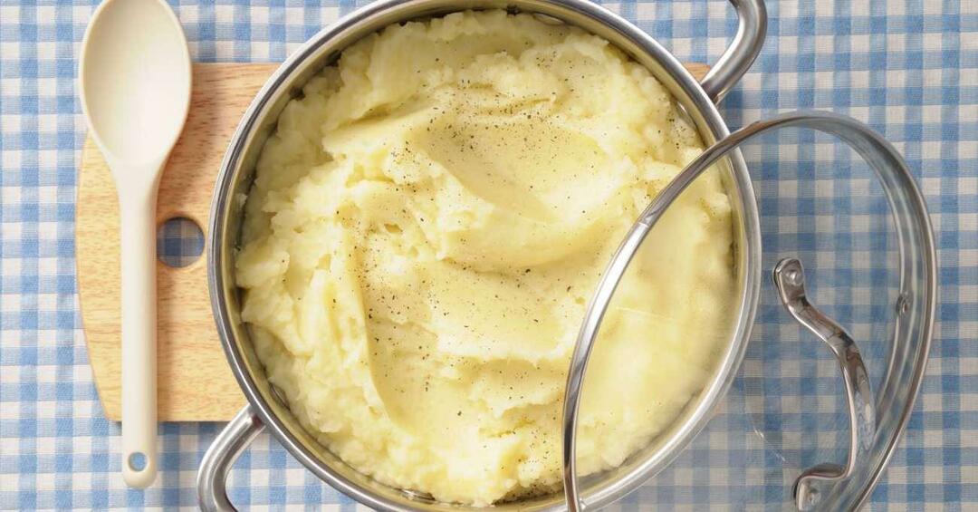 Sådan laver du glat kartoffelmos