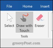 Tegn værktøjer i Word