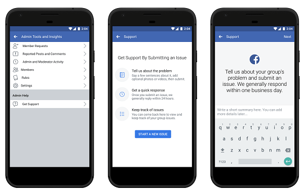 Facebook forbedrer admin-ressourcer og support til grupper.