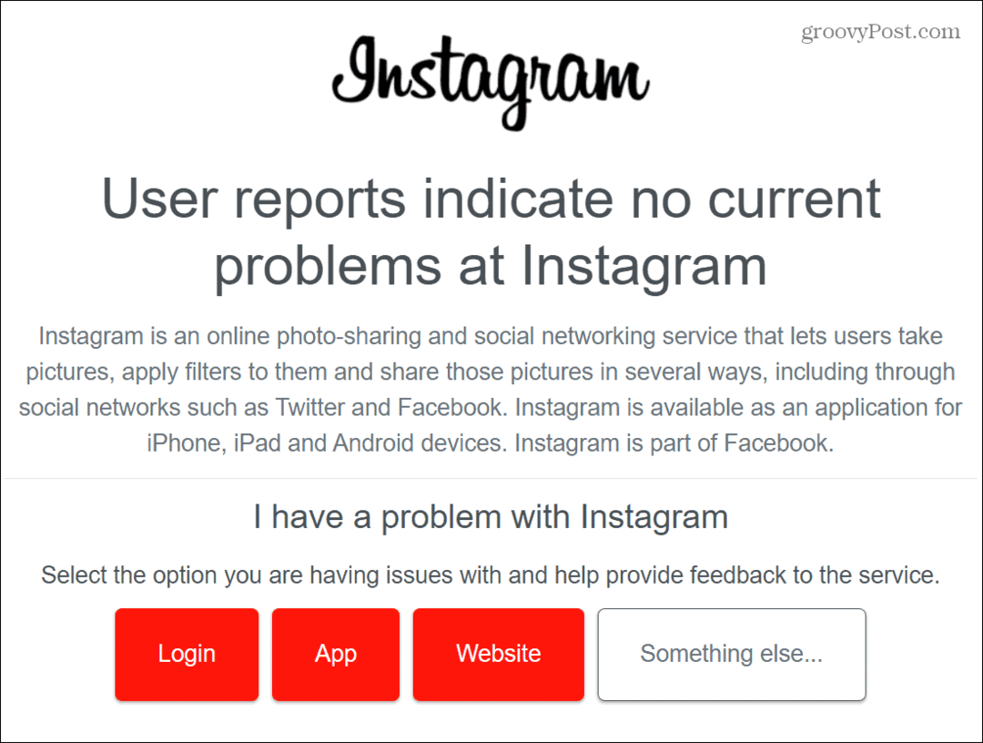 Vi kunne ikke oprette forbindelse til Instagram: Sådan rettes