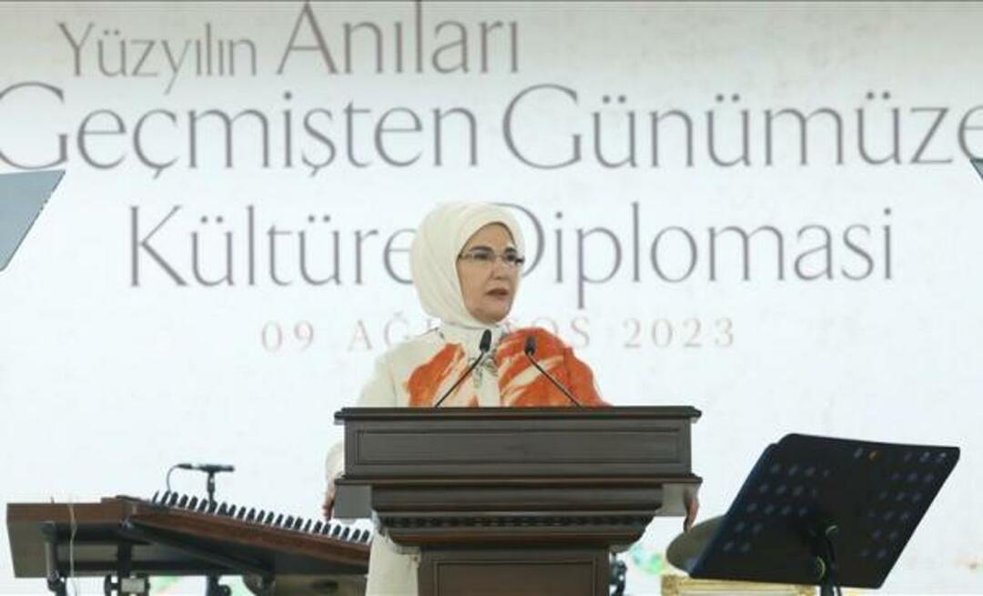 Emine Erdoğan sluttede sig til Cultural Diplomacy Program: "Türkiye vil altid være på banen"