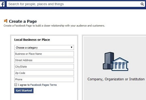 facebook virksomhedsside oprettelse