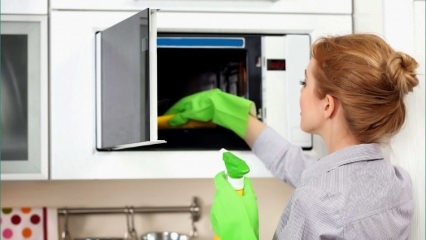 Hvordan rengøres mikrobølgeovnen? Den mest praktiske rengøringsmetode ...