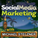 Social Media Marketing Podcast hjælper Mike med at opbygge relationer med influencers.