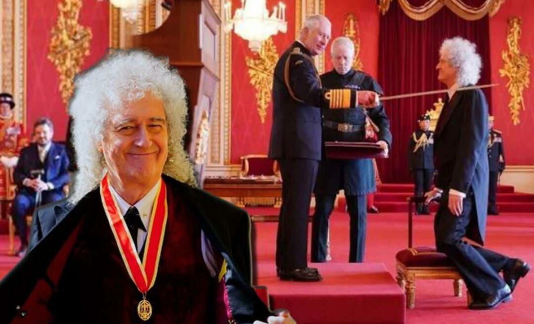 Queens guitarist Brian May er blevet kåret som "Sir"! Konge af England 3. Charles...