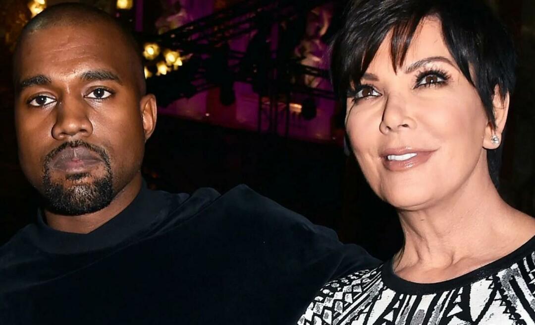Kanye West kan ikke glemme Kim Kardashian! Han lavede sin svigermor til sit profilbillede for at slutte fred.