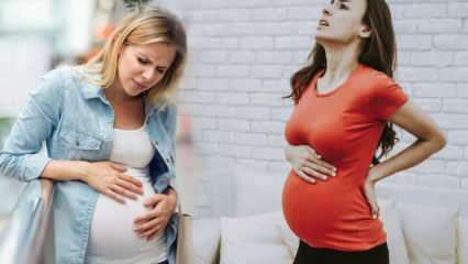 Årsager til smerte under graviditet! Farlig og ikke-farlig smerte under graviditeten