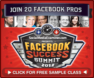 Topmøde om succes i Facebook 2012