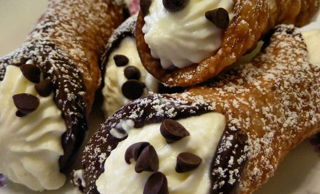 Hvordan laver man Cannoli, dessertens mester fra det italienske køkken?