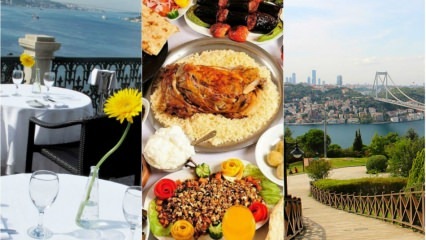 Istanbul Anatolian Side iftar placerer