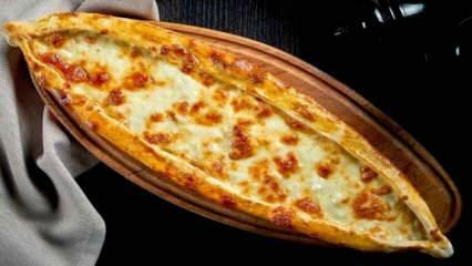 Hvordan laver man ost og sukkerpita i Elazığ-stil? Den, der spiser denne pita, er meget overrasket!