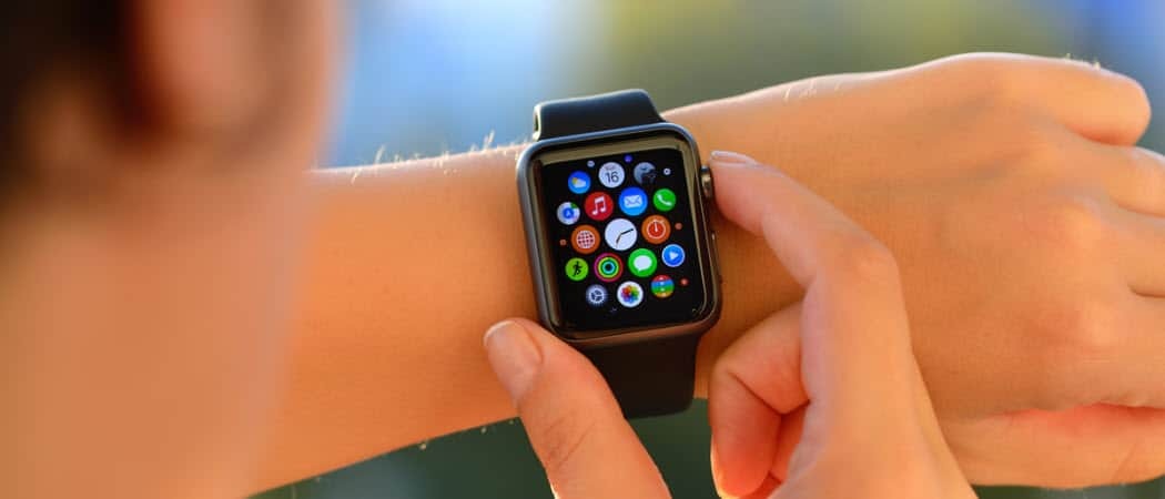 Sådan låser du et Apple Watch